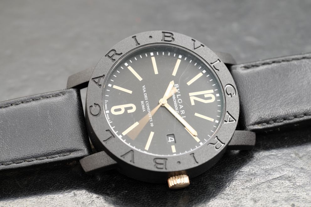 Bulgari Carbongold Via Condotti Ref. BB40CL
