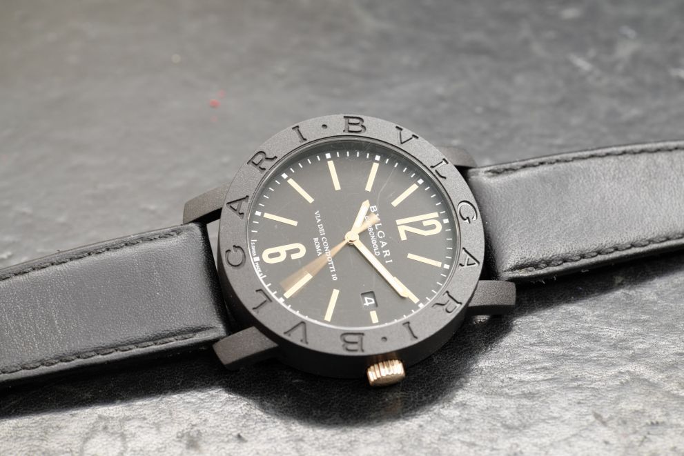 Bulgari Carbongold Via Condotti Ref. BB40CL