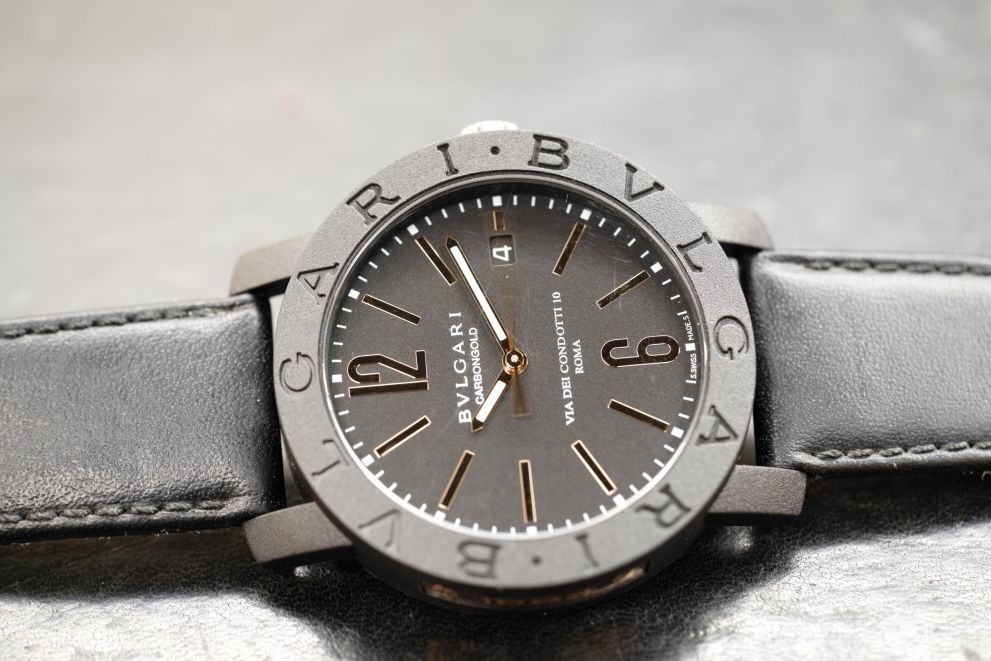 Bulgari Carbongold Via Condotti Ref. BB40CL