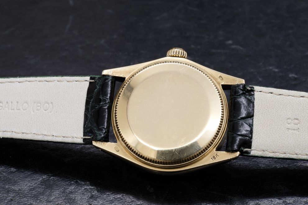 Rolex Datejust 31 Ref. 6827 Yellow Gold 18kt Argente Sigma dial