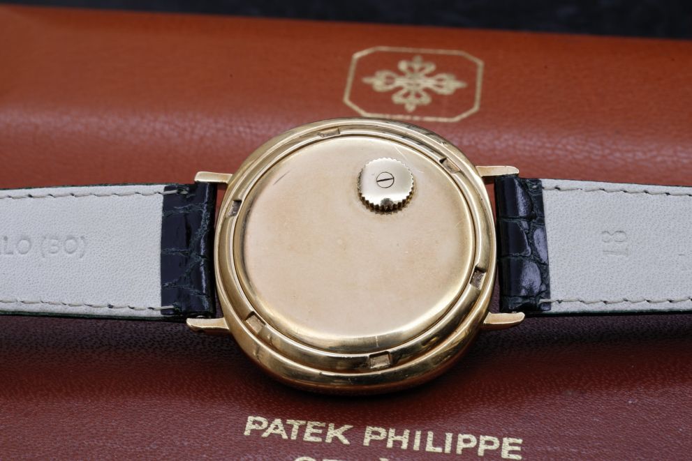 Patek Philippe Jumbo Ellipse tv screen 36mm sigma dial 3586 yellow gold - cal. 1-350