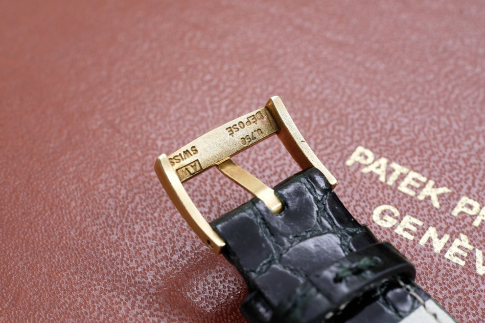 Patek Philippe Jumbo Ellipse tv screen 36mm sigma dial 3586 yellow gold - cal. 1-350