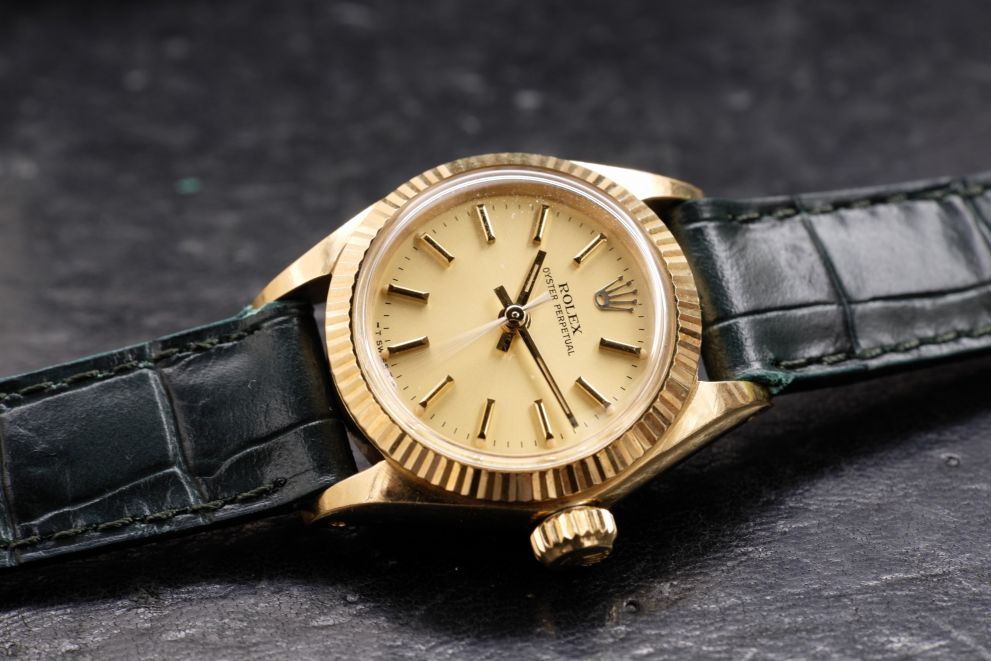 Rolex Oyster Peprpetual Lady 26 Ref. 6718 Yellow Gold 18kt