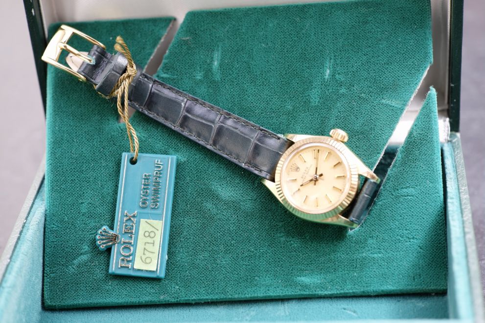 Rolex Oyster Peprpetual Lady 26 Ref. 6718 Yellow Gold 18kt