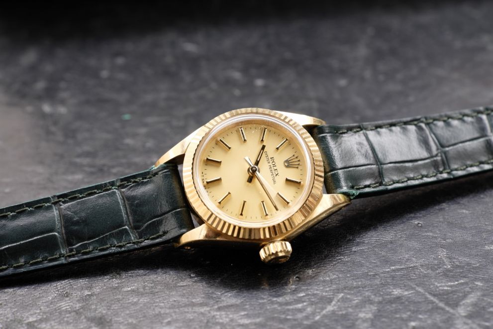 Rolex Oyster Peprpetual Lady 26 Ref. 6718 Yellow Gold 18kt