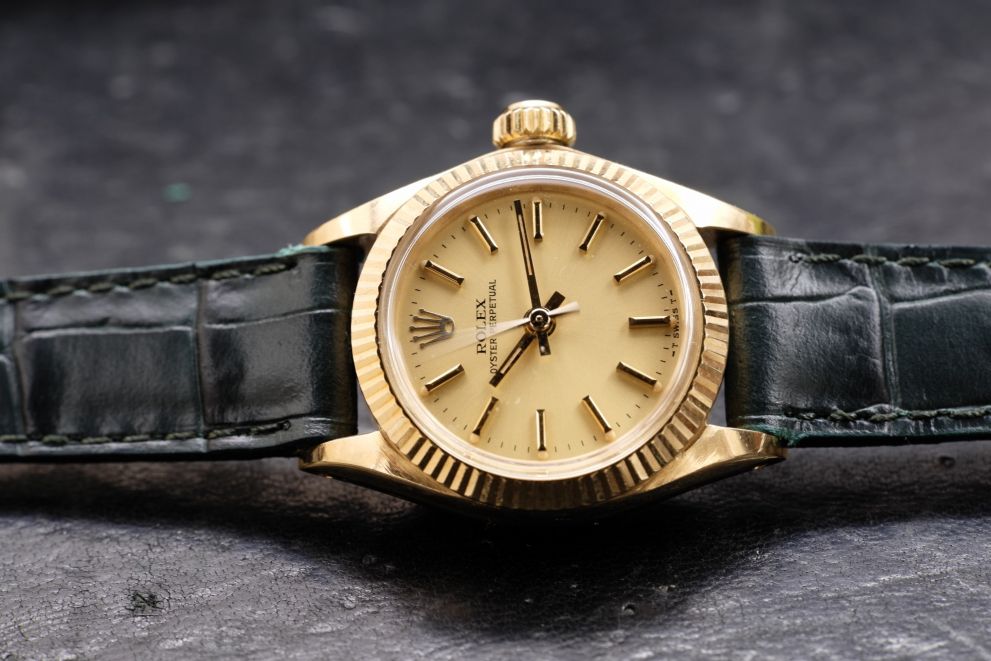 Rolex Oyster Peprpetual Lady 26 Ref. 6718 Yellow Gold 18kt