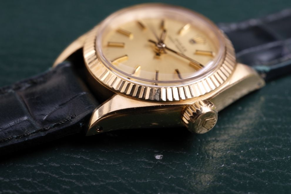 Rolex Oyster Peprpetual Lady 26 Ref. 6718 Yellow Gold 18kt