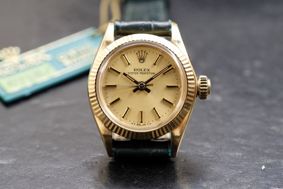 Rolex Oyster Peprpetual Lady 26 Ref. 6718 Yellow Gold 18kt