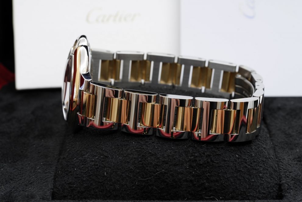 Ballon Bleu De Cartier Watch steel gold 33mm b/p full set