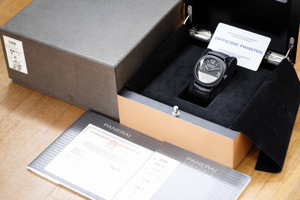 Panerai Radiomir PAM00292 Black Seal Ceramic Full set b/p