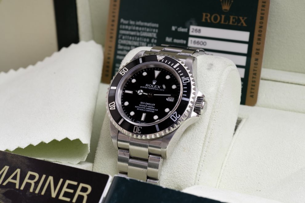 Rolex Sea-Dweller Ref. 16600 M card 2008 Box & papers