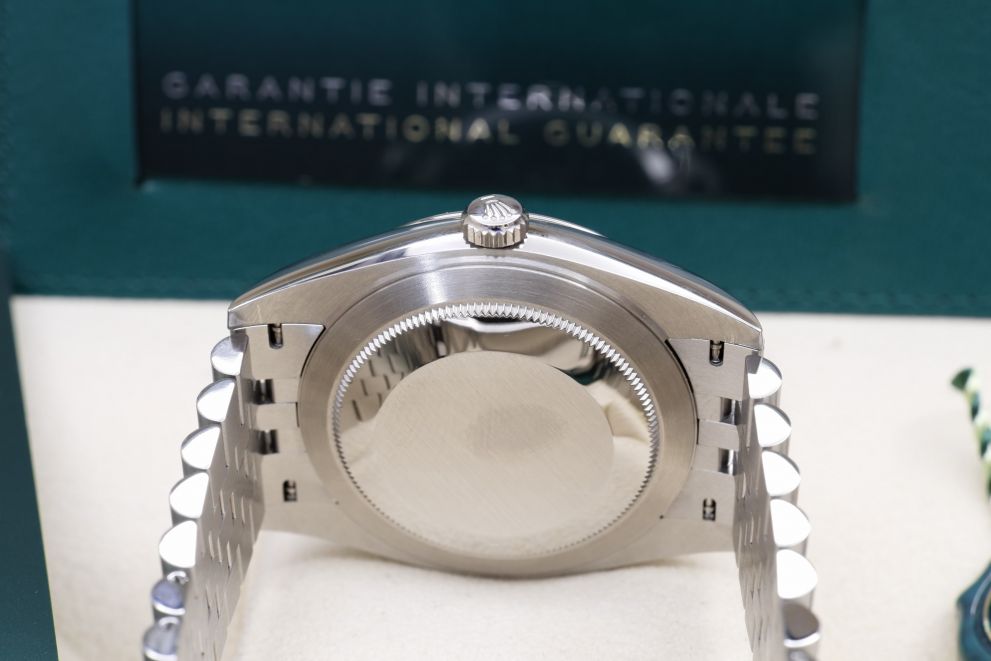 Rolex Datejust 41 Ref. 126300 Green Mint dial Jubilee Full set 2023