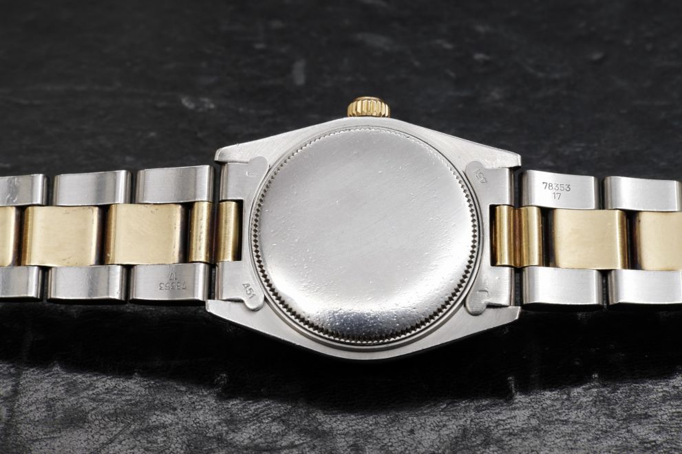 Rolex Oyster Perpetual 31 Ref. 6751 Sigma silver dial SS / Yellow Gold 18kt