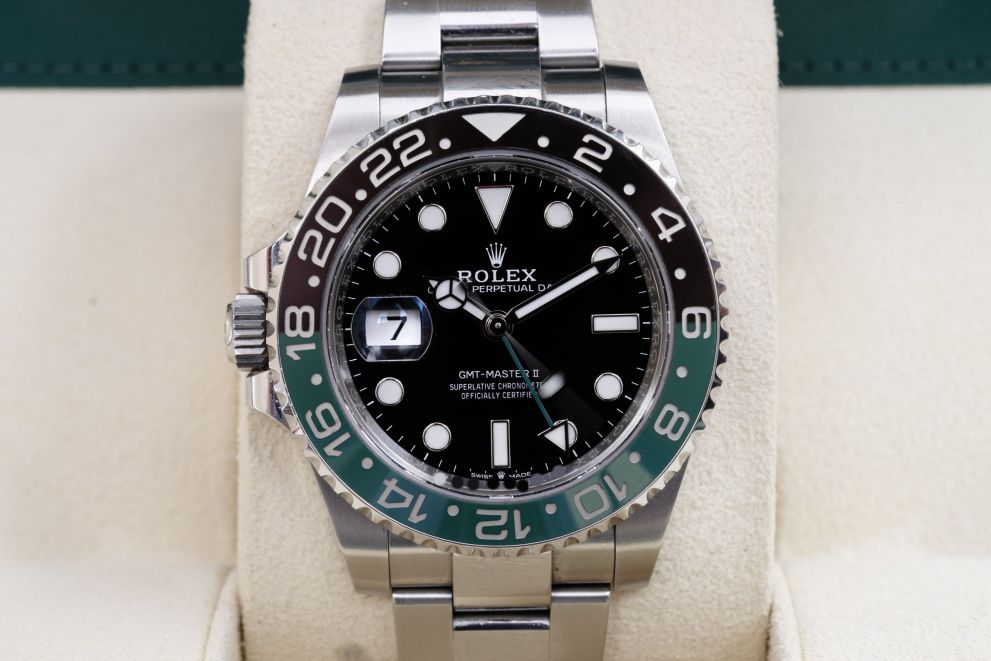Rolex Gmt-Master II Ref. 126720VTNR "Sprite" Left-Handed Full set 2024