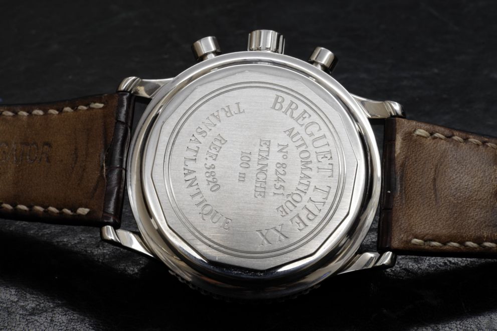 Breguet Type XX Transatlantique Chronograph Ref. 3820ST top conditions