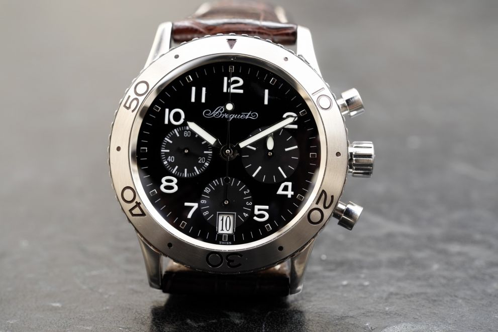 Breguet Type XX Transatlantique Chronograph Ref. 3820ST top conditions