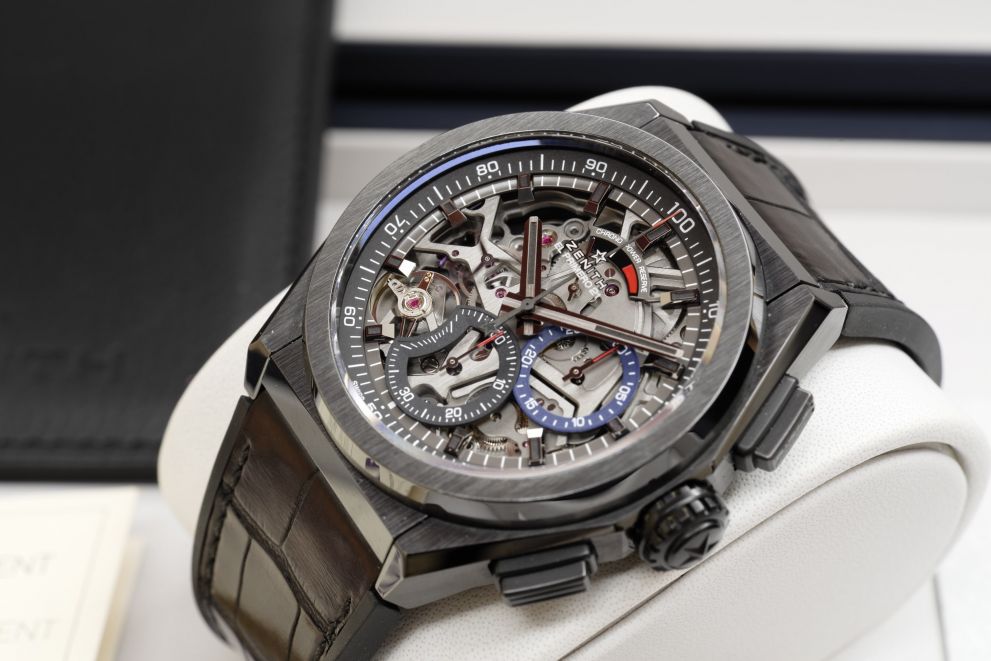 Zenith Defy El Primero 21 Black Ceramic 2021 full set