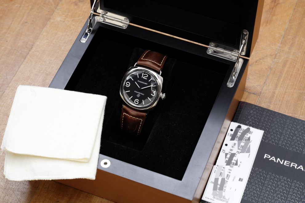 Panerai Radiomir Base Logo 3 days PAM00753 45mm full set B/p OP7160