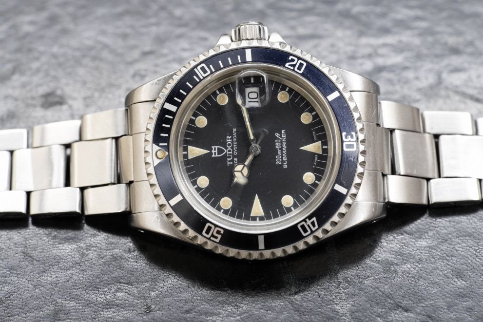 Tudor Submariner Date Vintage plexy Ref. 79090 B serie with 9315 oyster