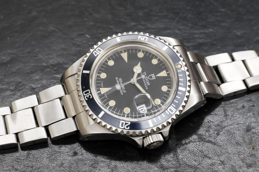 Tudor Submariner Date Vintage plexy Ref. 79090 B serie with 9315 oyster