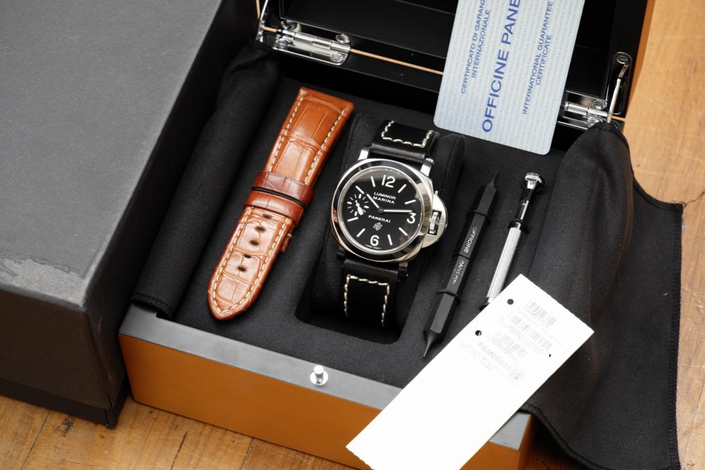 Panerai Luminor Marina Logo PAM00005 Full set b/p OP6834