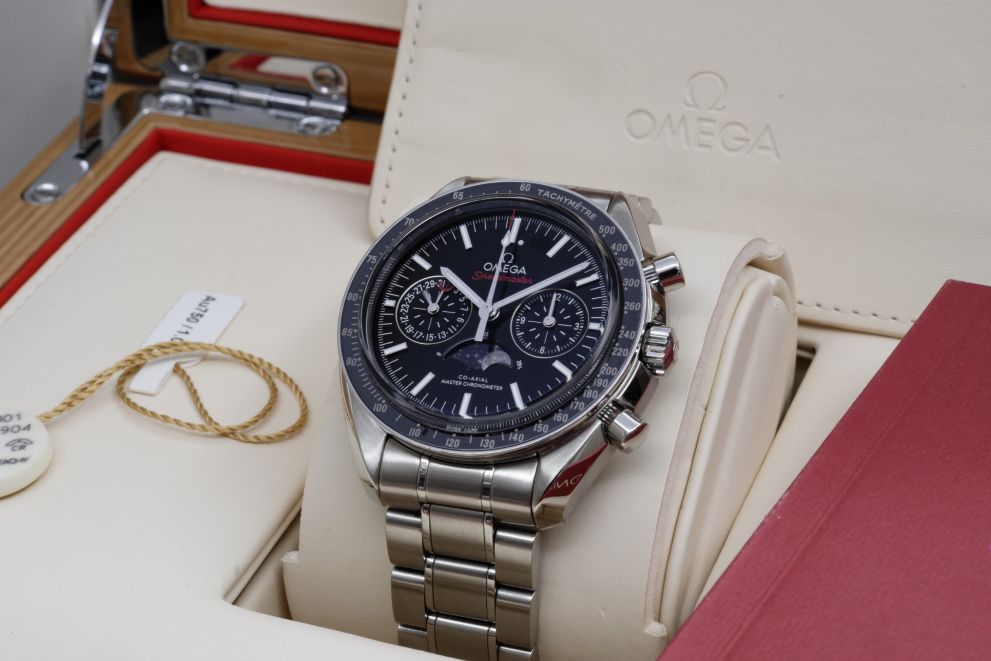 Omega Speedmaster Moonwatch Moonphase full set like mint 2018