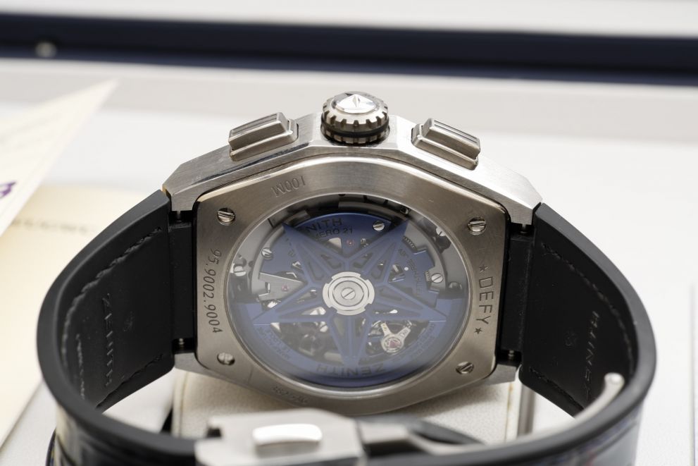 Zenith Defy El Primero 21 Titanium Skeleton Full set b/p