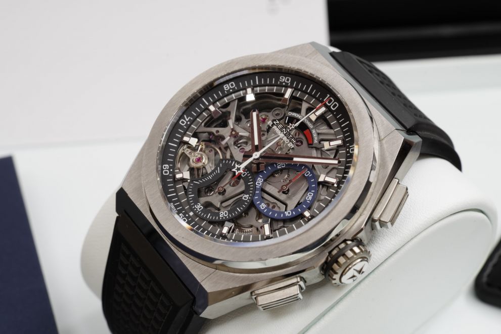Zenith Defy El Primero 21 Titanium Skeleton Full set b/p