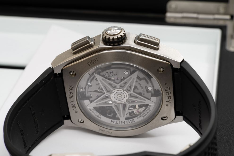 Zenith Defy El Primero 21 Titanium Skeleton Full set b/p