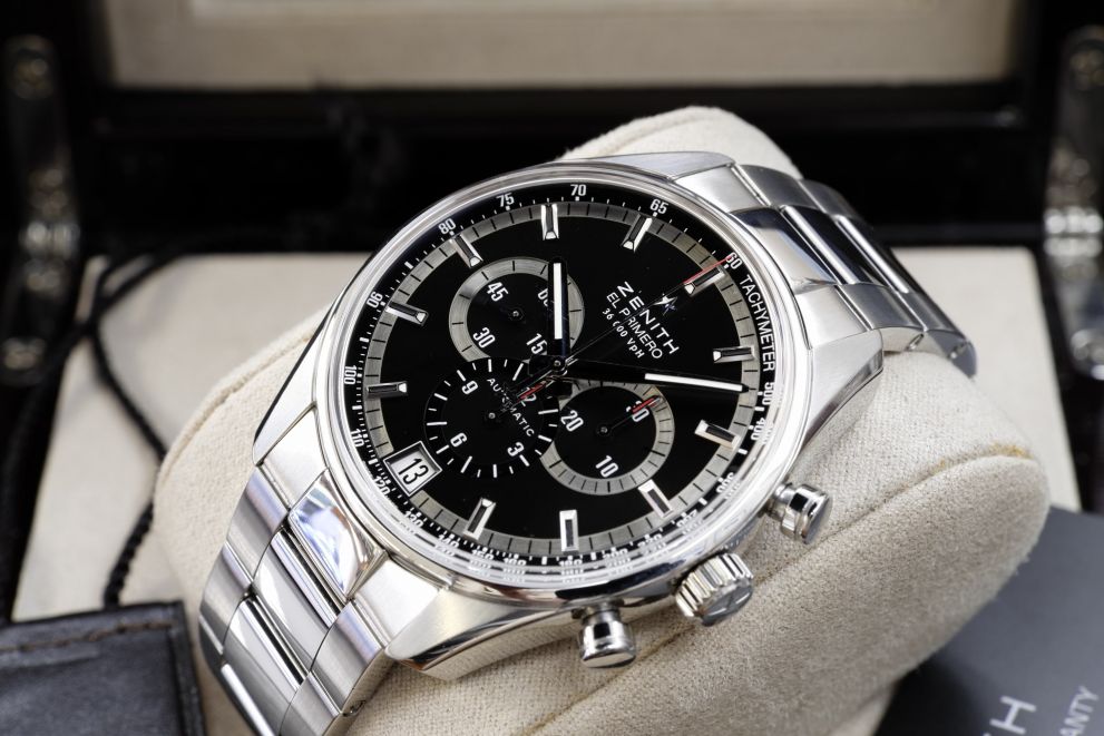 Zenith El Primero 36'000 Vph Full set B/p Tag - top conditions