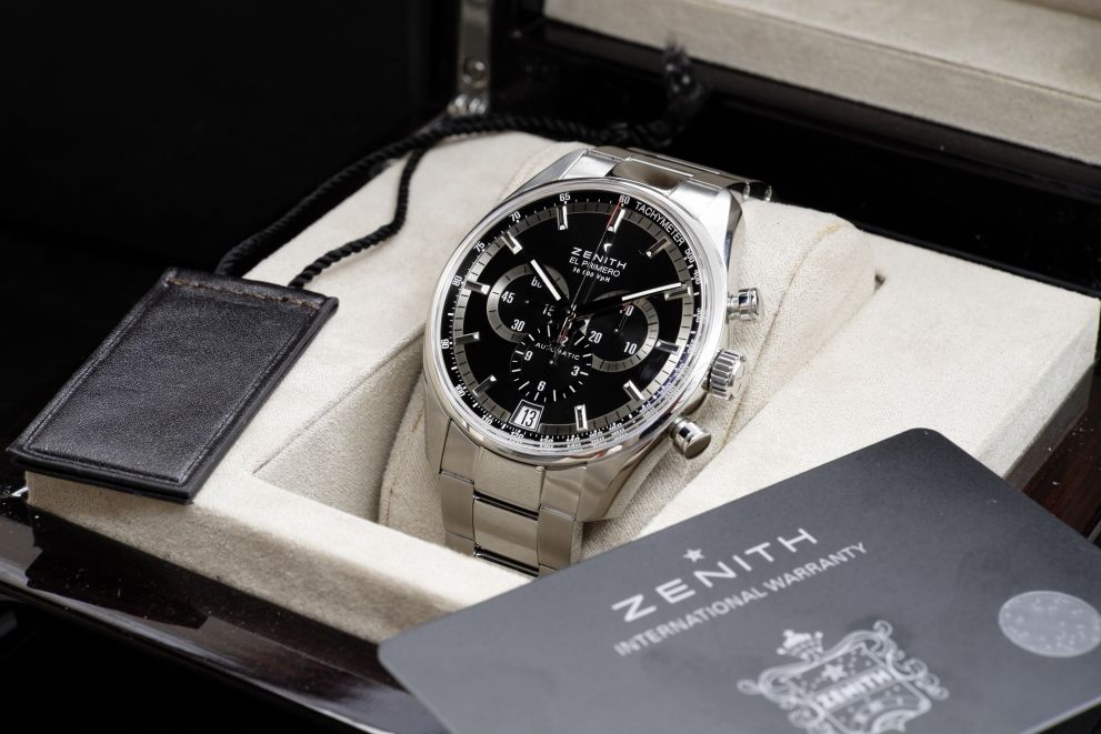 Zenith El Primero 36'000 Vph Full set B/p Tag - top conditions