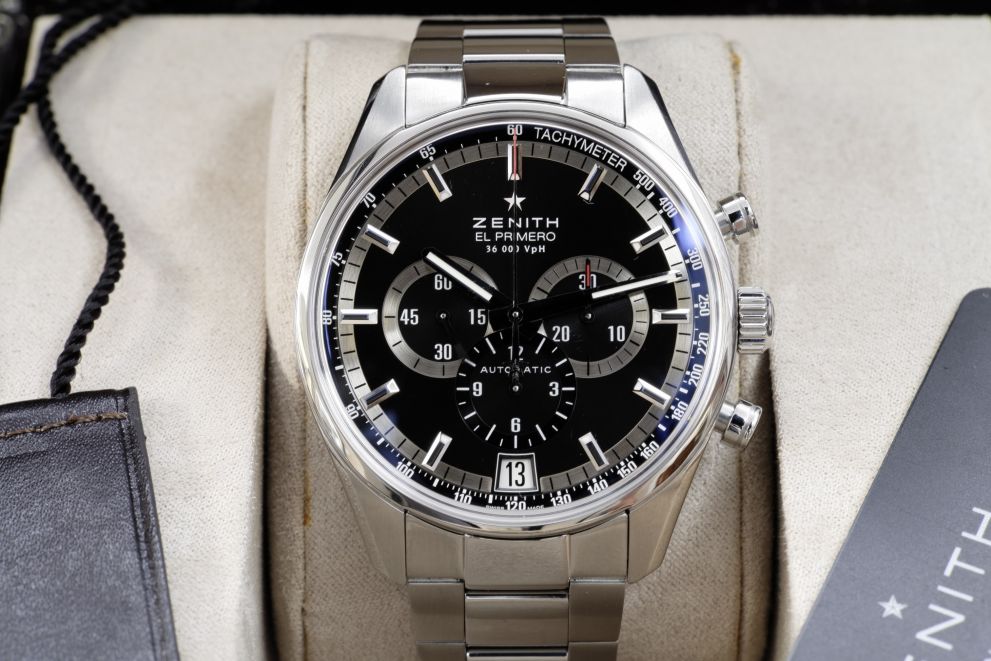 Zenith El Primero 36'000 Vph Full set B/p Tag - top conditions