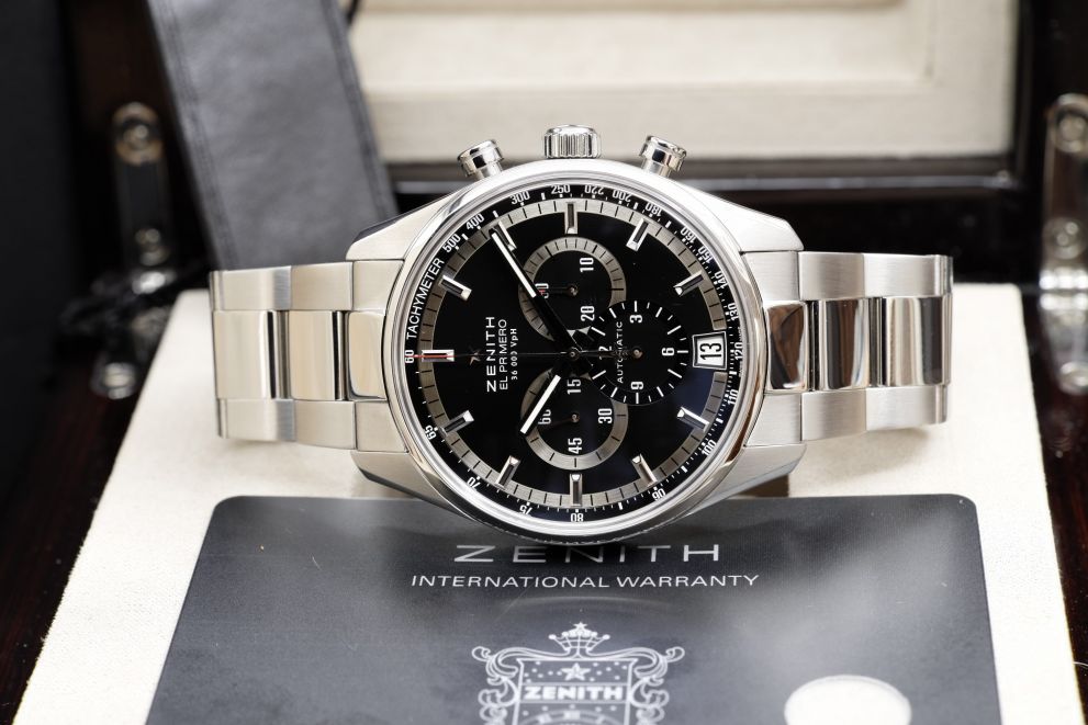 Zenith El Primero 36'000 Vph Full set B/p Tag - top conditions