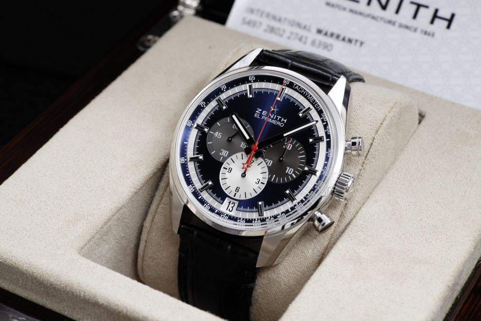 Zenith El Primero 36'000 Vph Full set B/p