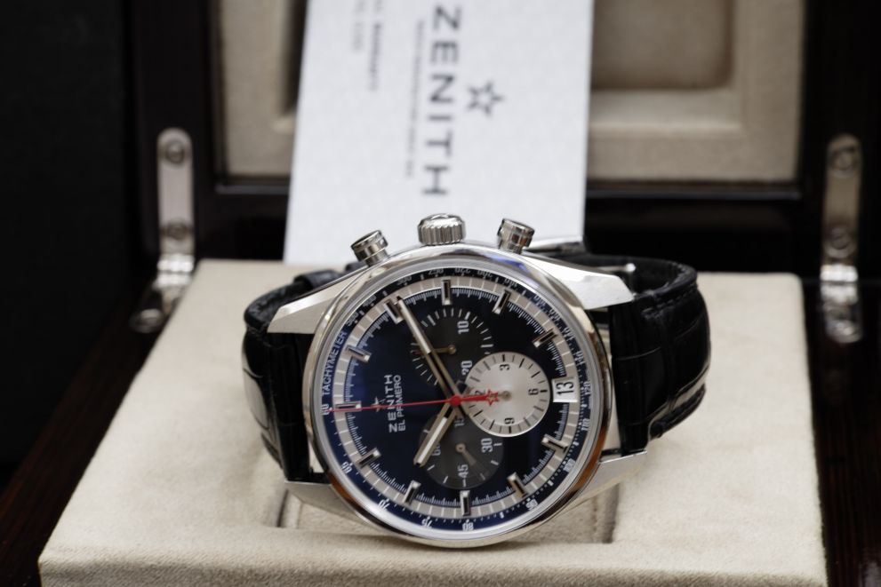 Zenith El Primero 36'000 Vph Full set B/p