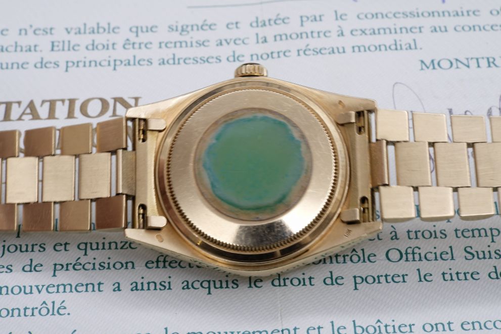Rolex Day-Date 36 Onyx Stone Dial Full set b/p - Onice