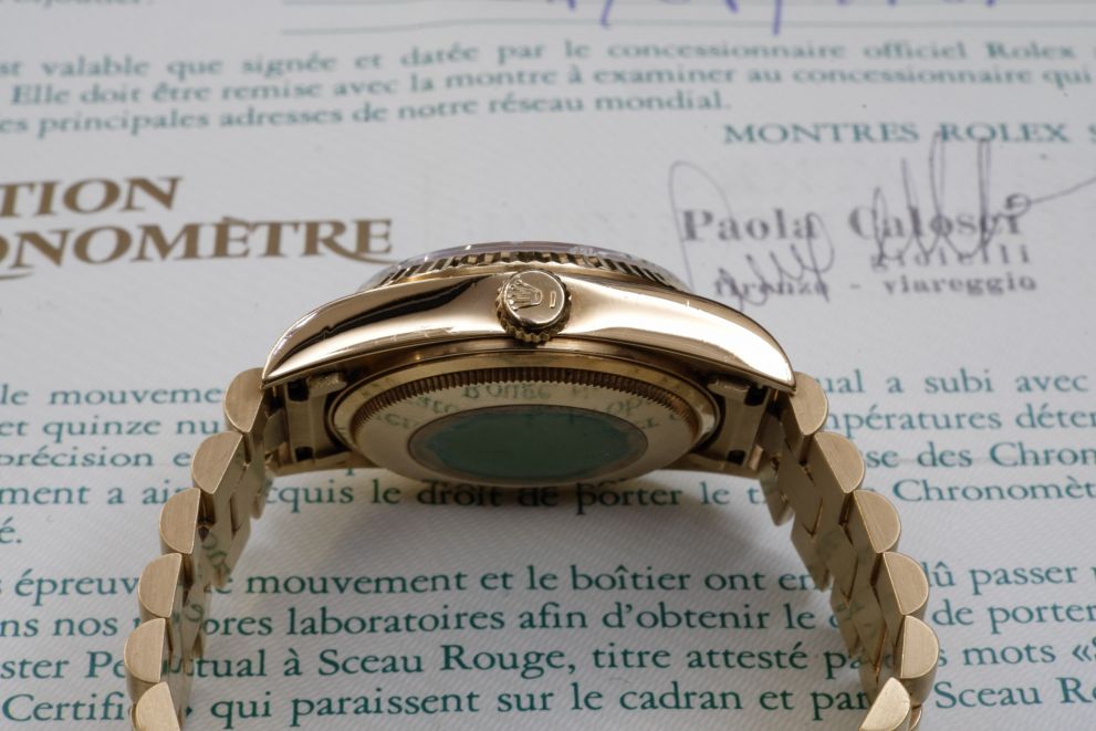 Rolex Day-Date 36 Onyx Stone Dial Full set b/p - Onice