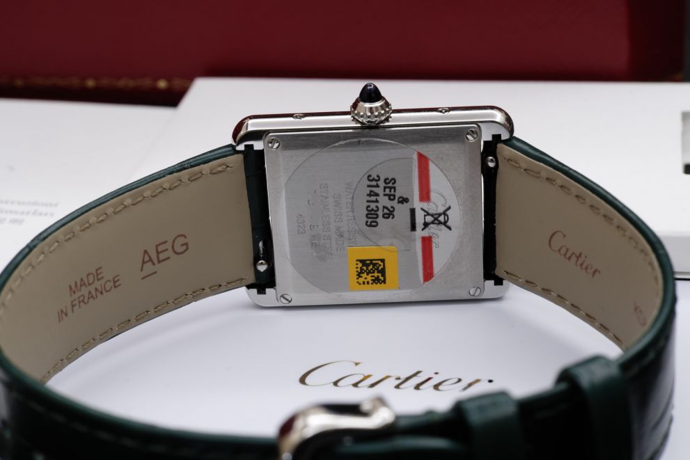 Cartier Tank Must WSTA0056 Green Full set NEW Unworn 2025 - Ref. 4323