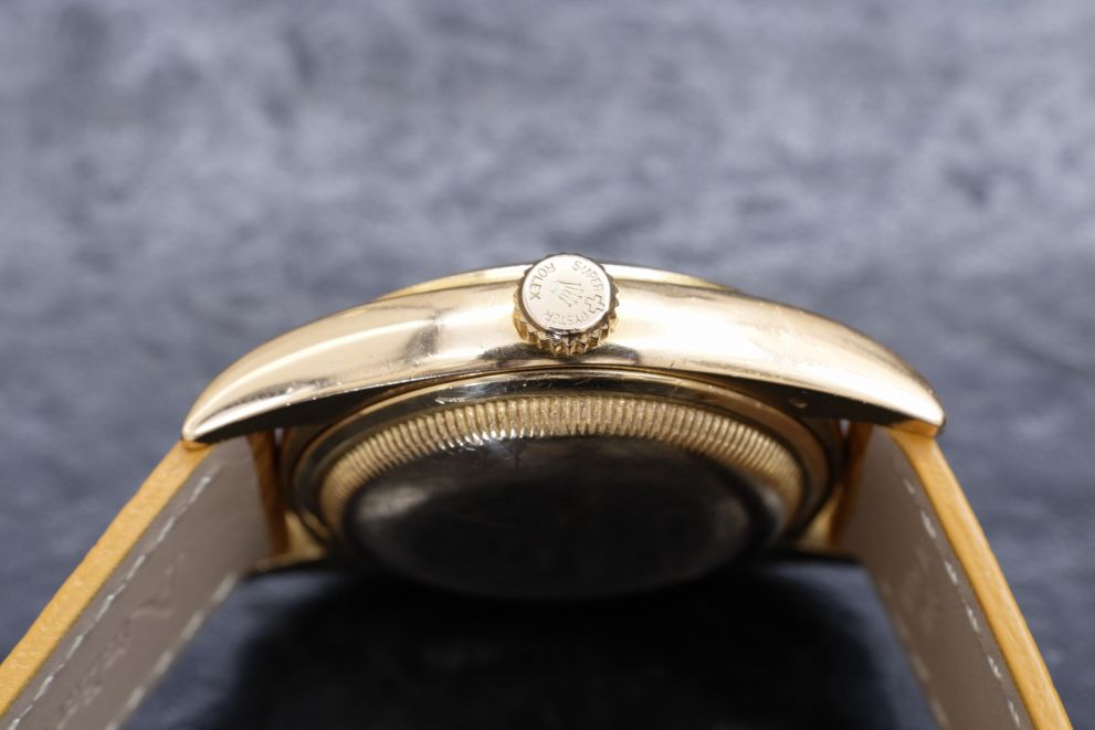 Rolex Big Bubble back - Ovettone - Mk1 Ref. 6075 Super rare Original OCC Dial