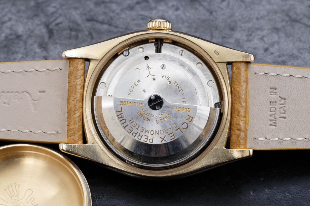 Rolex Big Bubble back - Ovettone - Mk1 Ref. 6075 Super rare Original OCC Dial