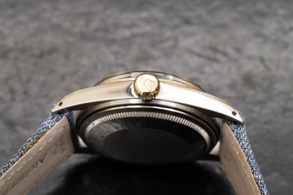 Rolex Datejust Ref. 16013 Rare brown tropical dial - SS / Gold - top conditions