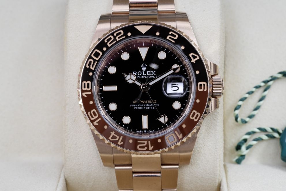 Rolex Gmt-Master Ref. 126715CHNR Everose Full set 2019