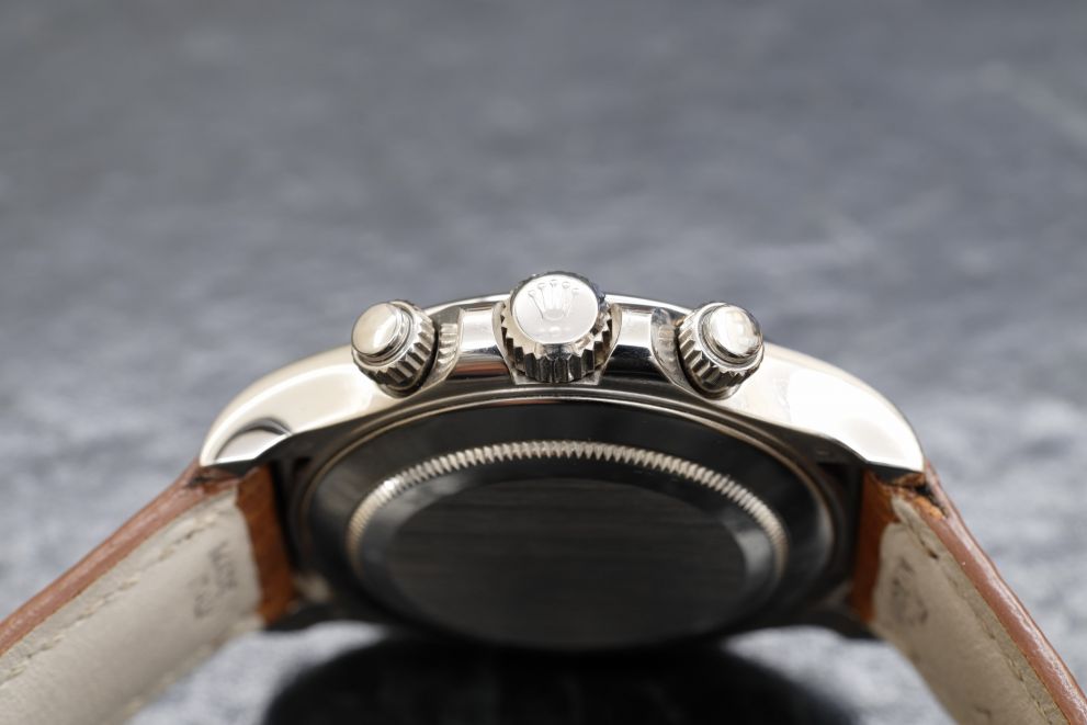 Rolex Daytona White Gold 18kt Black dial P serie - Top conditions - oro bianco