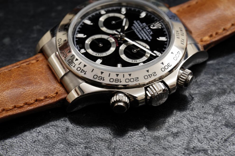Rolex Daytona White Gold 18kt Black dial P serie - Top conditions - oro bianco