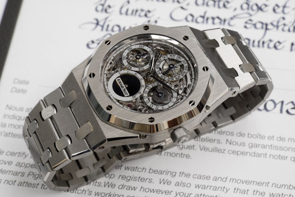 Audemars Piguet Royal Oak Quantieme Perpetuel Skeleton Ref. 25829ST