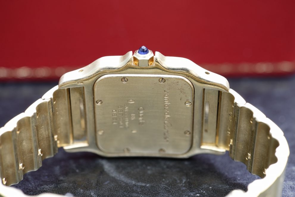 Cartier Santos Galbee Ref. 887901 Yellow Gold 18kt with box - oro giallo