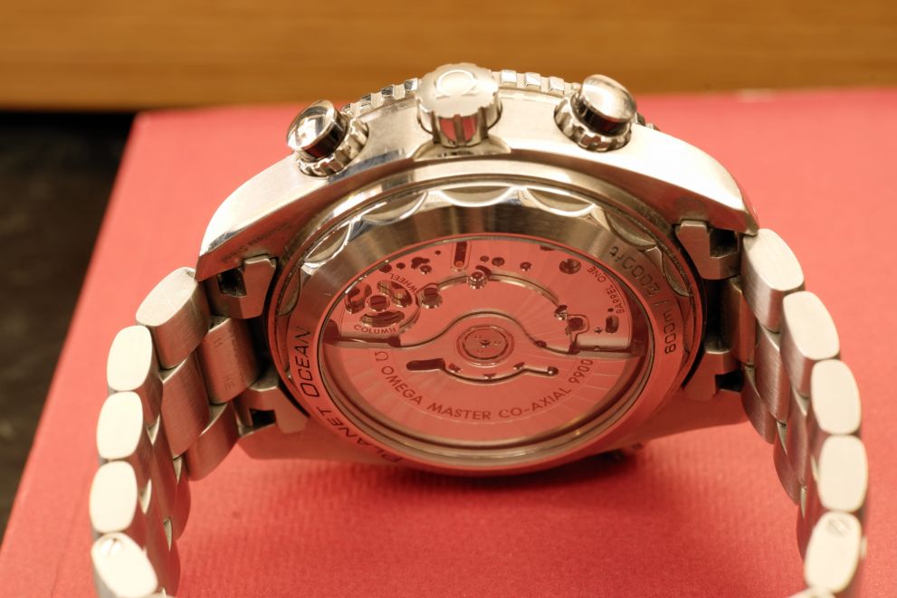 Omega Seamaster Planet Ocean Chronograph Co-Axial Master Chronometer Full set b/p