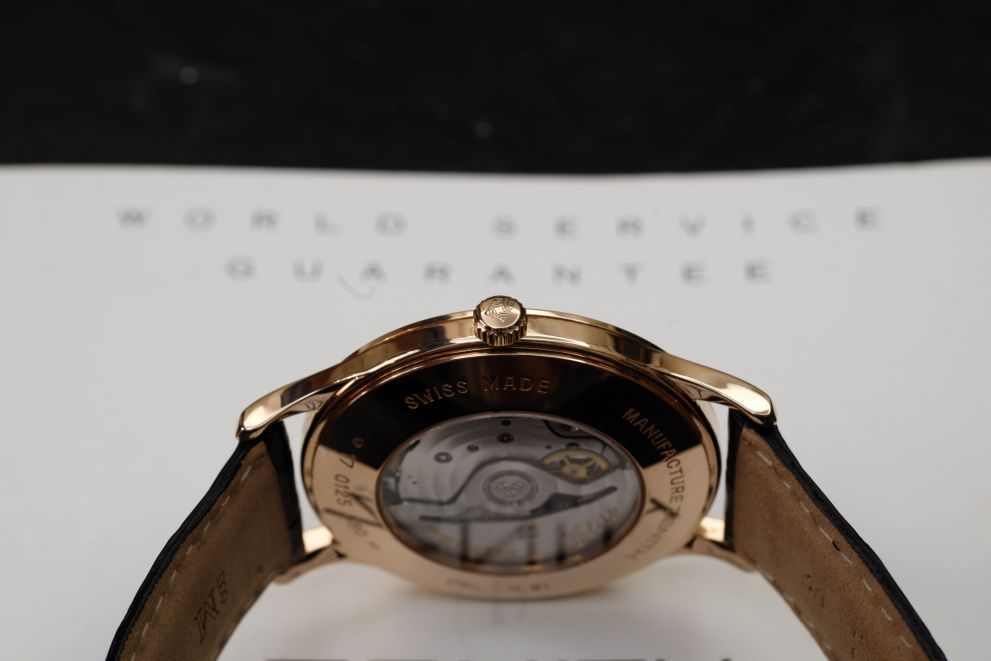 Zenith Elite Rose Gold Black dial Full set