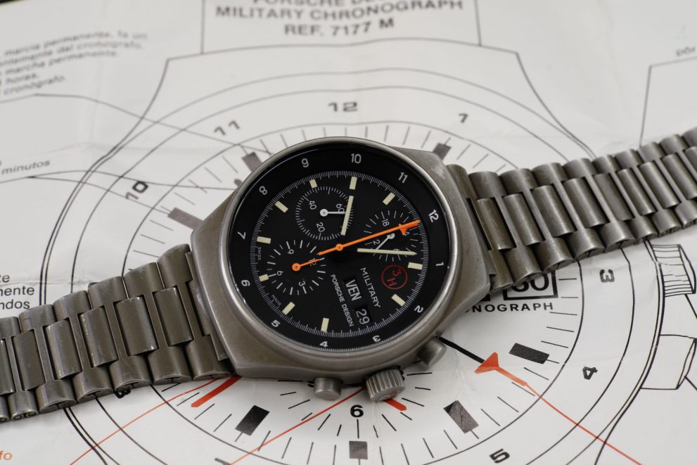 Porsche Design Orfina Military 3H Ref. 7177 Full set