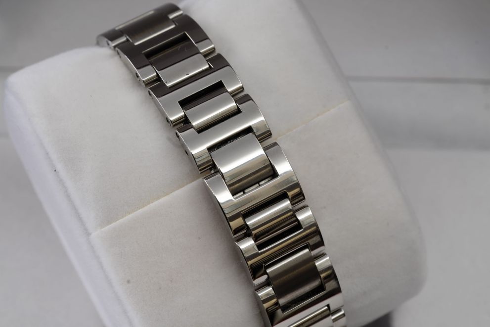 Cartier Ballon Bleu Ref. 2389 Diamonds dial Steel & Rose Gold
